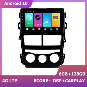 HIRIOT Android 11 Navigácie GPS pre TOYOTA vios 2019-2020 carplay Sat Navi 6+128G 1280*720 DSP Multimediálne Stereo prehrávač 8core
