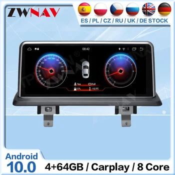 128G Carplay Android Rádio Prijímač Pre BMW 1 Series E81 E82 E87 E88 116I 118I 120I 120I Audio Stereo GPS Video Prehrávač Vedúci Jednotky